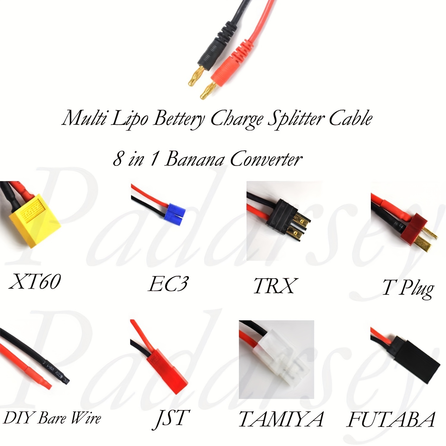 4-Pin Splitter Cable - Adaptateur de câble de connecteur multi