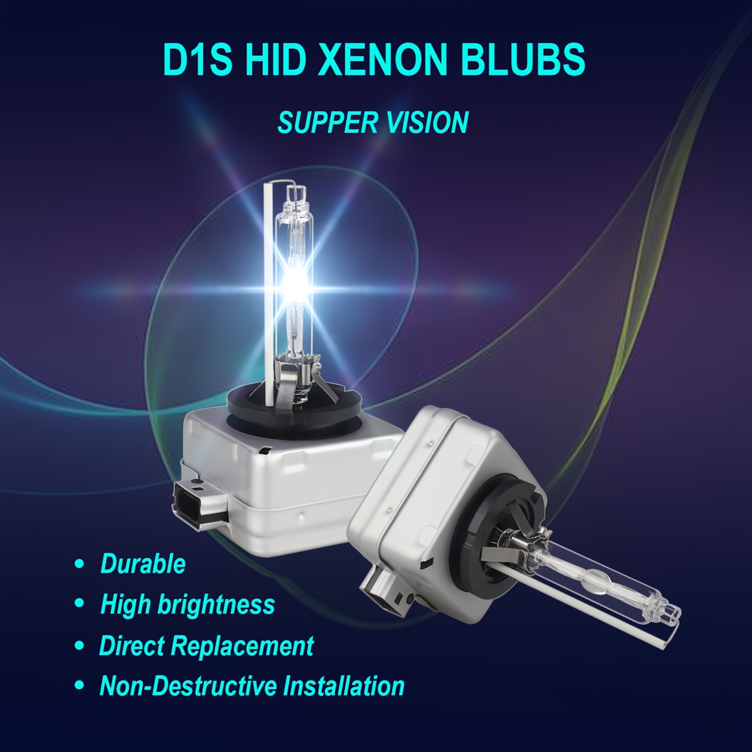 Ampoule Xénon D1S D1R 6000k - Origine Pièces Auto