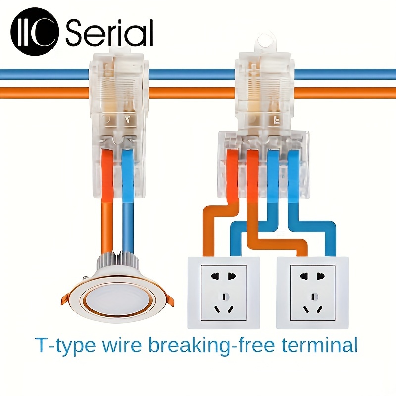 Connettori per cavi elettrici rapidi Snap Splice Lock terminale