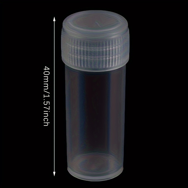 20pcs 0.17oz Plastic Sample Bottle, Test Bottle, Mini Small