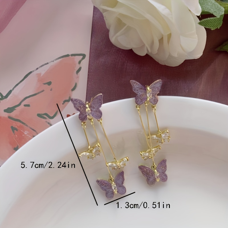 Butterfly deals jewelry earrings