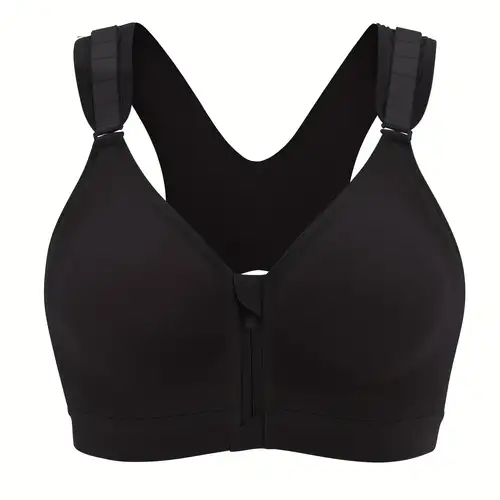 Post Surgery Front Buckle Bra Comfy Breathable Full Coverage - Temu