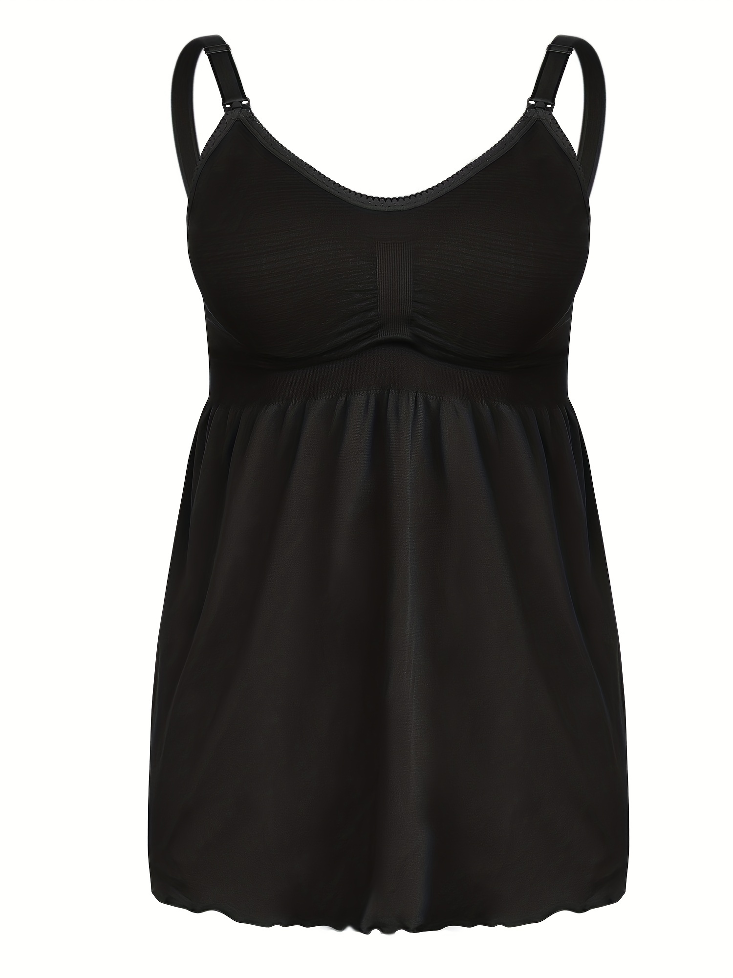 Women's Maternity Casual Tank Top for Breast Pumping Nursing