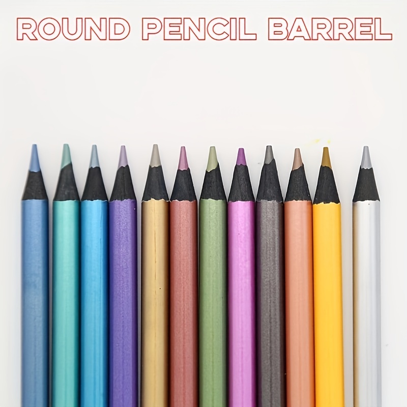 Noyau épais couleur crayon ensemble de 12 Coloriage adulte livres crayons  mélange, journalisation de Bible, étude, dessin Prang -  Canada