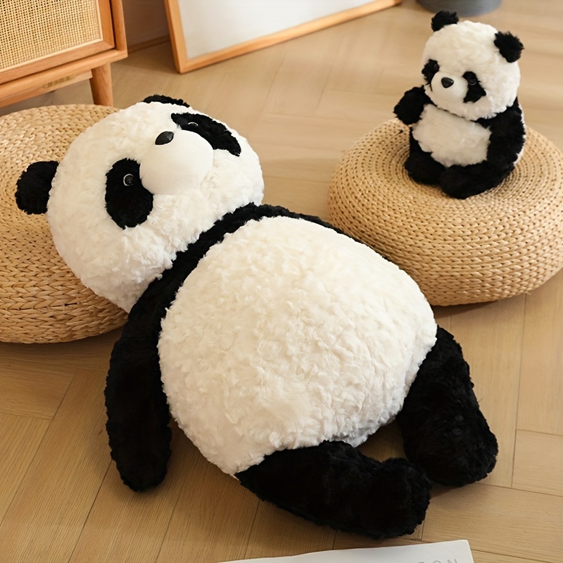1pc 25cm Chinese Big Panda Plush Toy Doll Sleeping Pillow Bed Girl Doll, Shop On Temu And start Saving