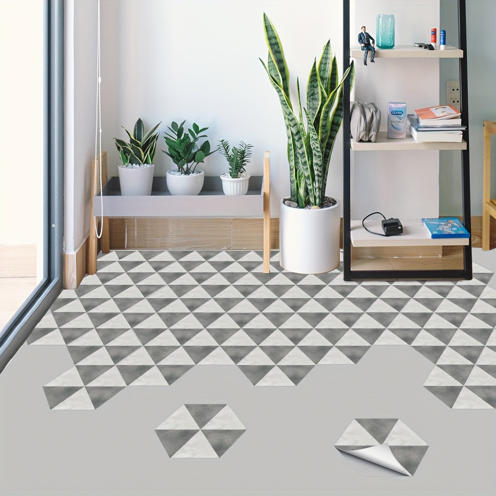 1 Rotolo di adesivi per pavimenti impermeabili in vinile - Temu Italy