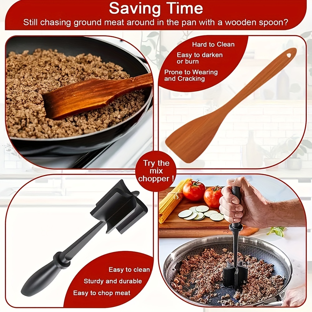 Meat Chopper Professional Heat Resistant Nylon Meat And - Temu