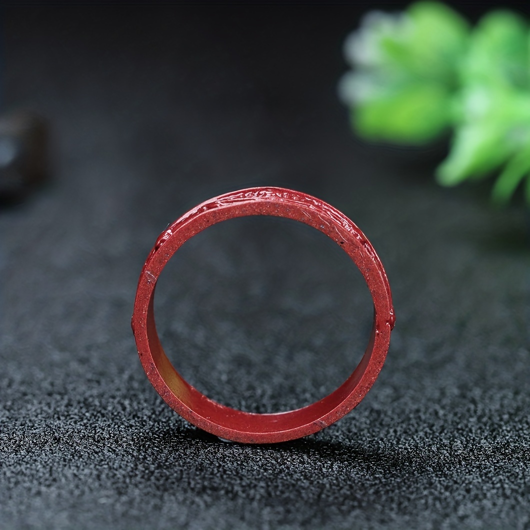 Natural Wood Ring Wooden Finger Rings Women Men Jewelry Retro Ring  Accessory 1PC