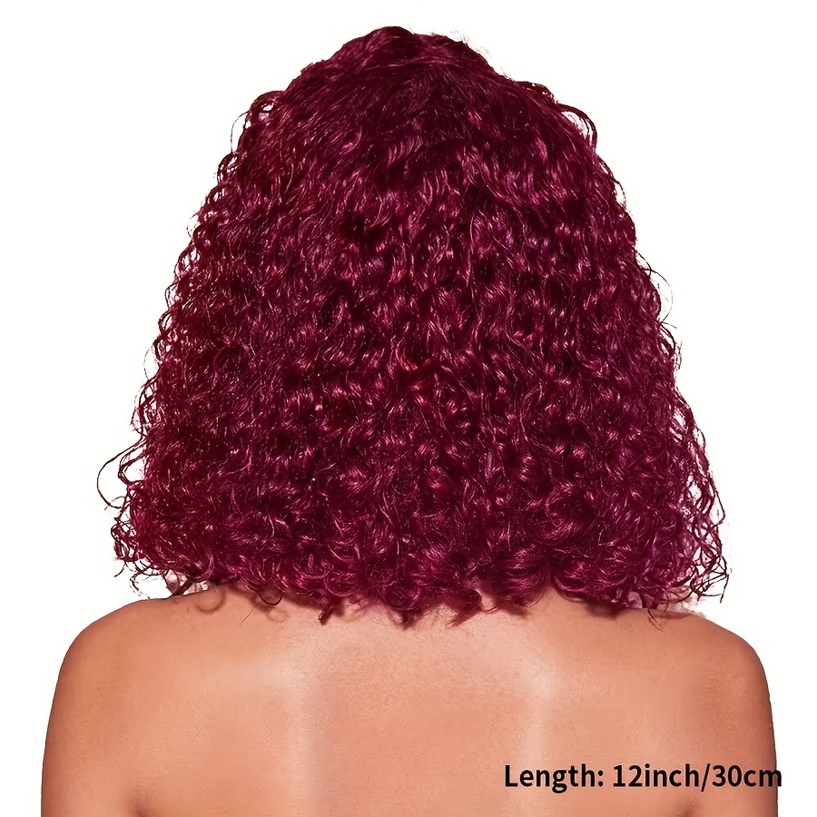 New Burgundy Color Synthetic Lace Front Wig Braided Wigs with Baby Hair Braided  Lace Front Wigs Water Wave Wigs Dreadlocks Wigs - China Wigs and Braided Wig  price