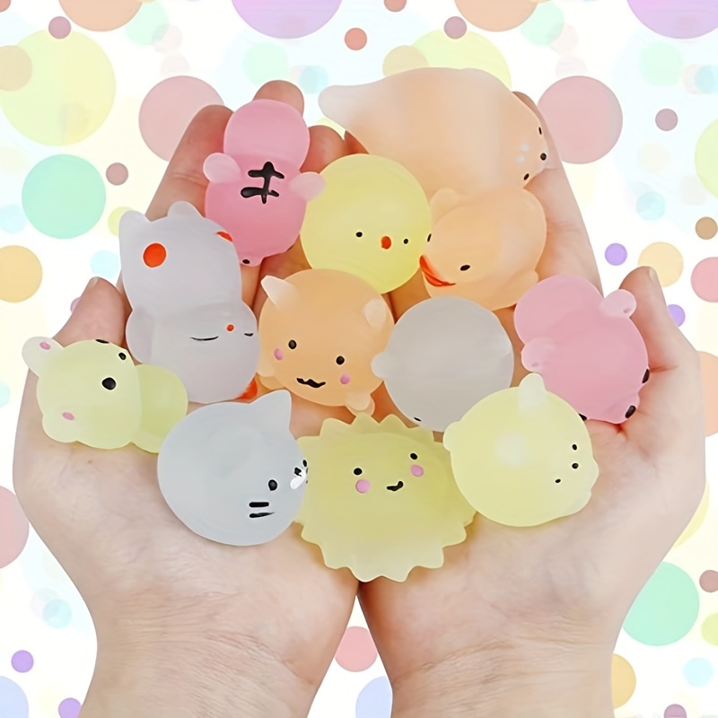 Glowinthedark Kawaii Mini Mochi Squishy Cat Toys Antistress Set For Kids ▻   ▻ Free Shipping ▻ Up to 70% OFF