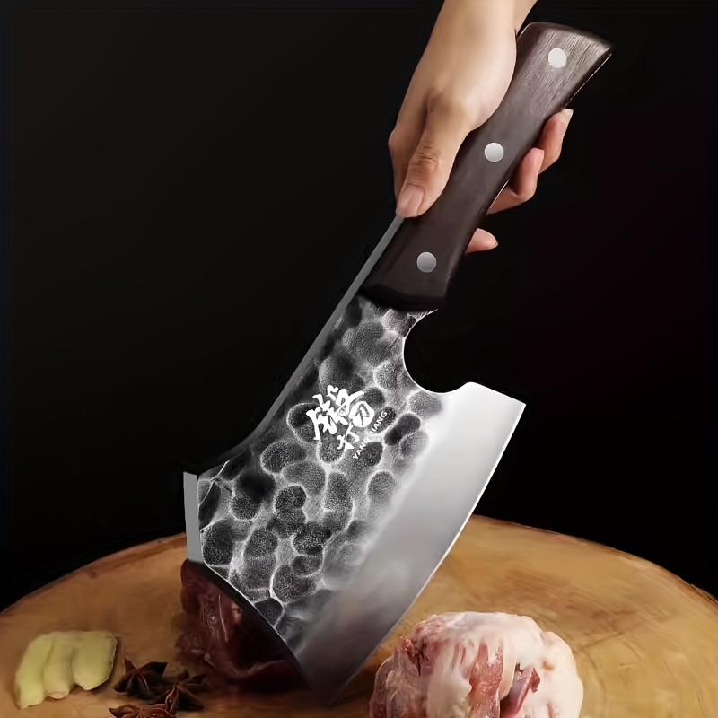 Premium Forged Bone Chopping Knife - Durable & Razor-sharp For