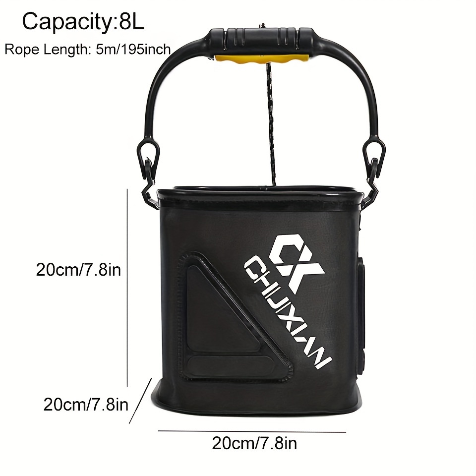 Portable Multifunctional Fish Live Lures Bucket: Thickened - Temu
