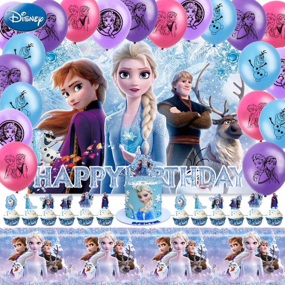 ▷ Fiesta de Cumpleaños Frozen ❄ Decoración e IDEAS