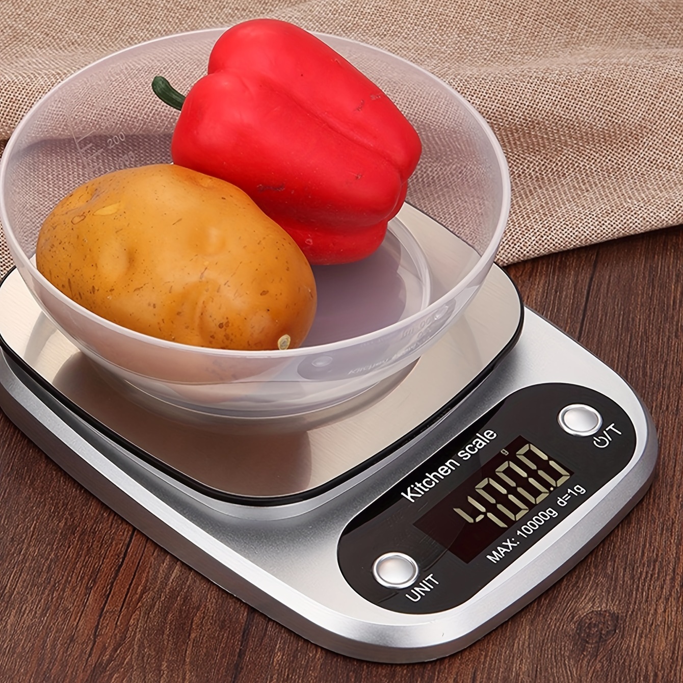 Scale, Food Kitchen Scale, Electronic Scale, Digital Ounces And Grams Scale,  Waterproof Electronic Scale For Cooking, Baking, Stainless Steel Kitchen  Scale, Kitchen Gadgets, Cheap Items - Temu