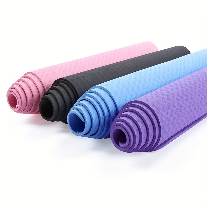 Thick Non slip Yoga Mat Types Workouts Perfect Christmas - Temu Canada