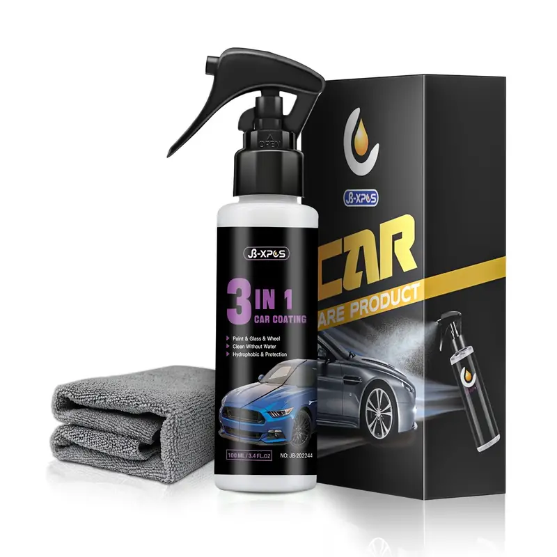 Ceramic Coating 3 In 1 Quick Coating Spray High Protection Auto