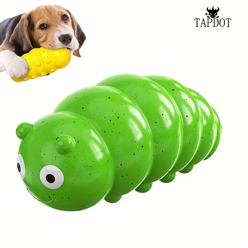 Dog Treat Dispensing Dog Toys, Dog Toys for Aggressive Chewers Large Breed,  Nearly Indestructible Squeaky Dog Chew Toys for Large Dogs, Natural Rubber