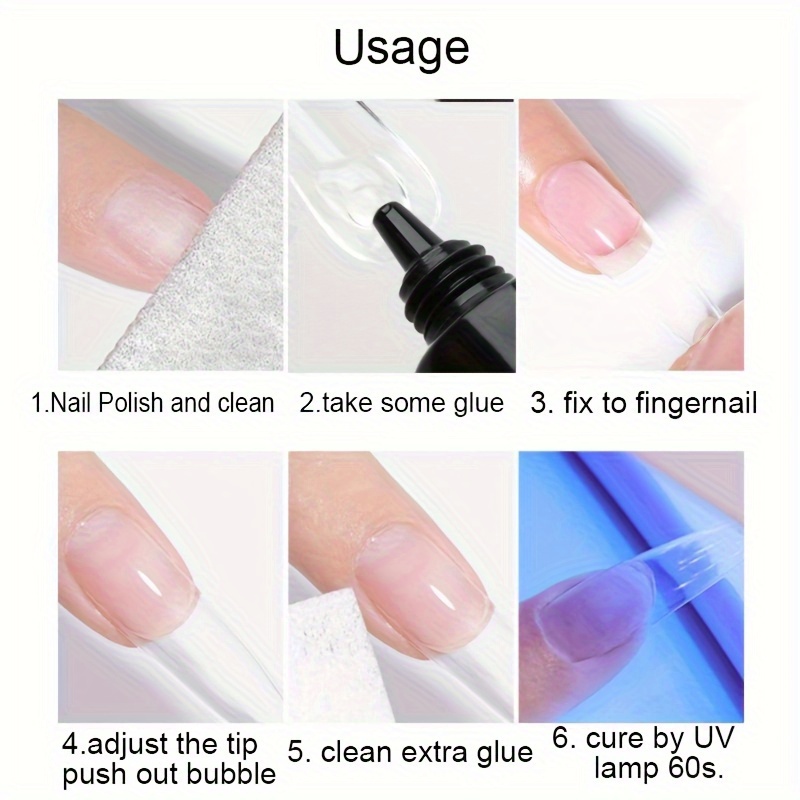 How to make nail glue at home, nail glue for fake nails