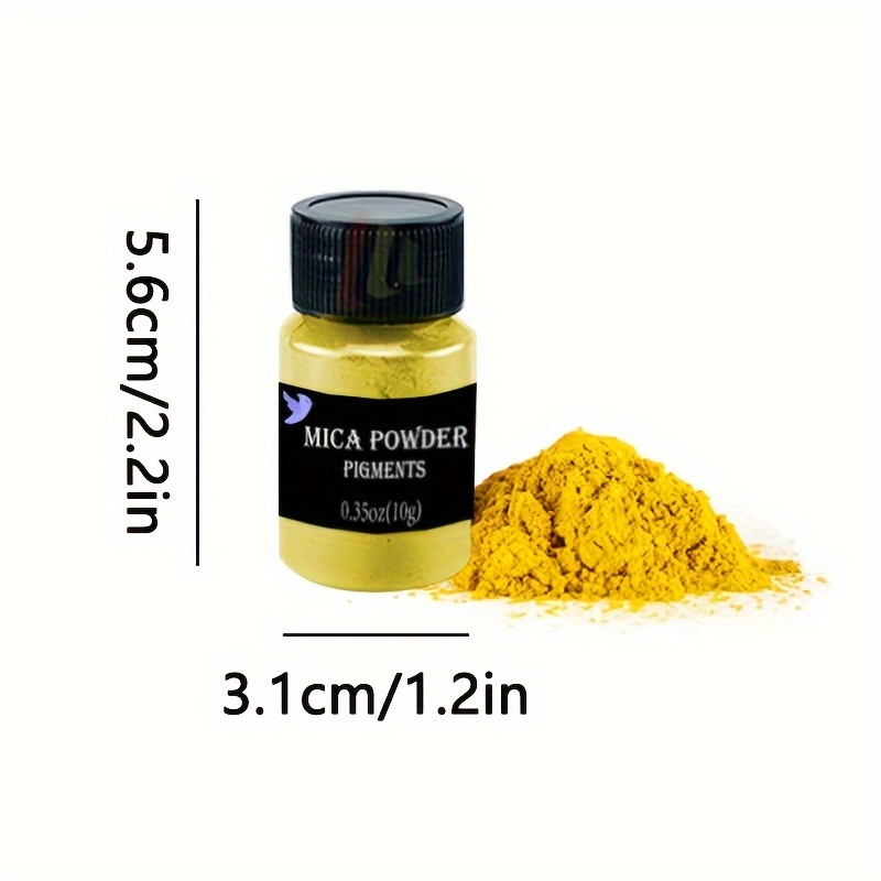 Shades on Neon Yellow Mica Pigment Powder 10g jars / Mica Powder –  Farmhouse Fabrication