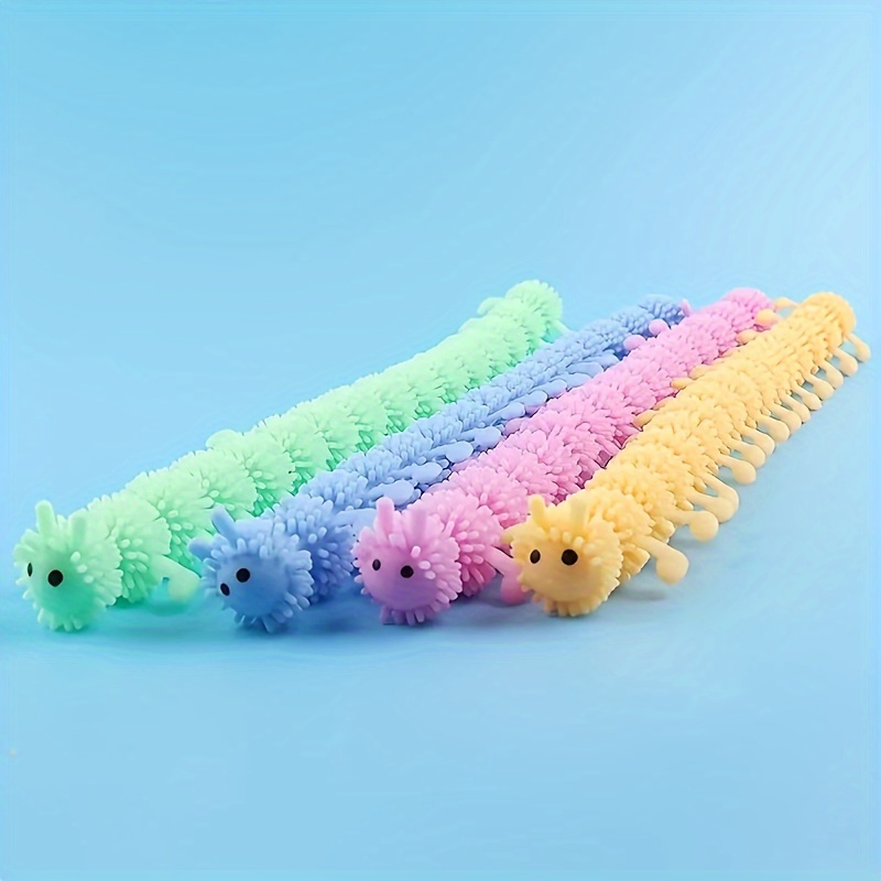 Sensory Fidget Toys Stretchy String Caterpillar Relieves Stress