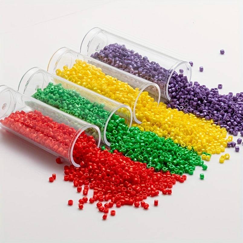 

600pcs High Quality 2.0mm Baking Paint Glass Waterproof Seed Beads For Diy Handwork Embroidery Jewelry Making Craft Supplies