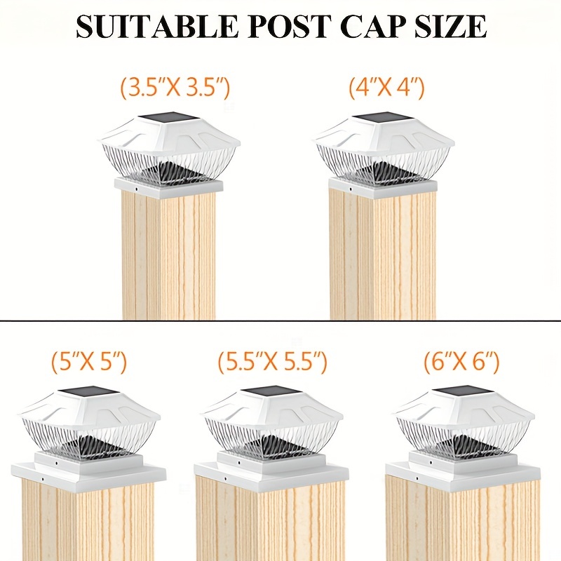 4.5 x 4.5 solar deals post caps