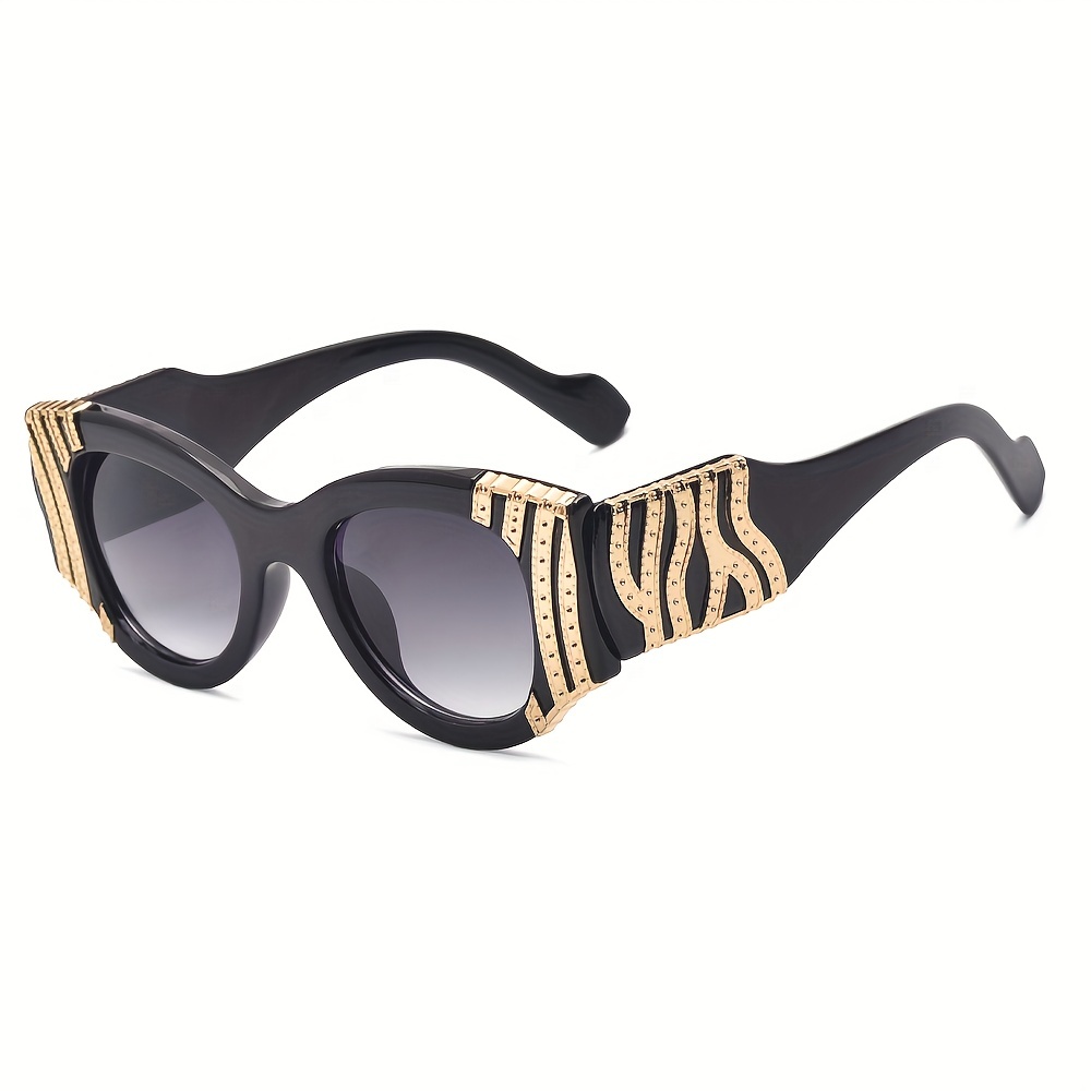 Medusa retro shop rivet sunglasses