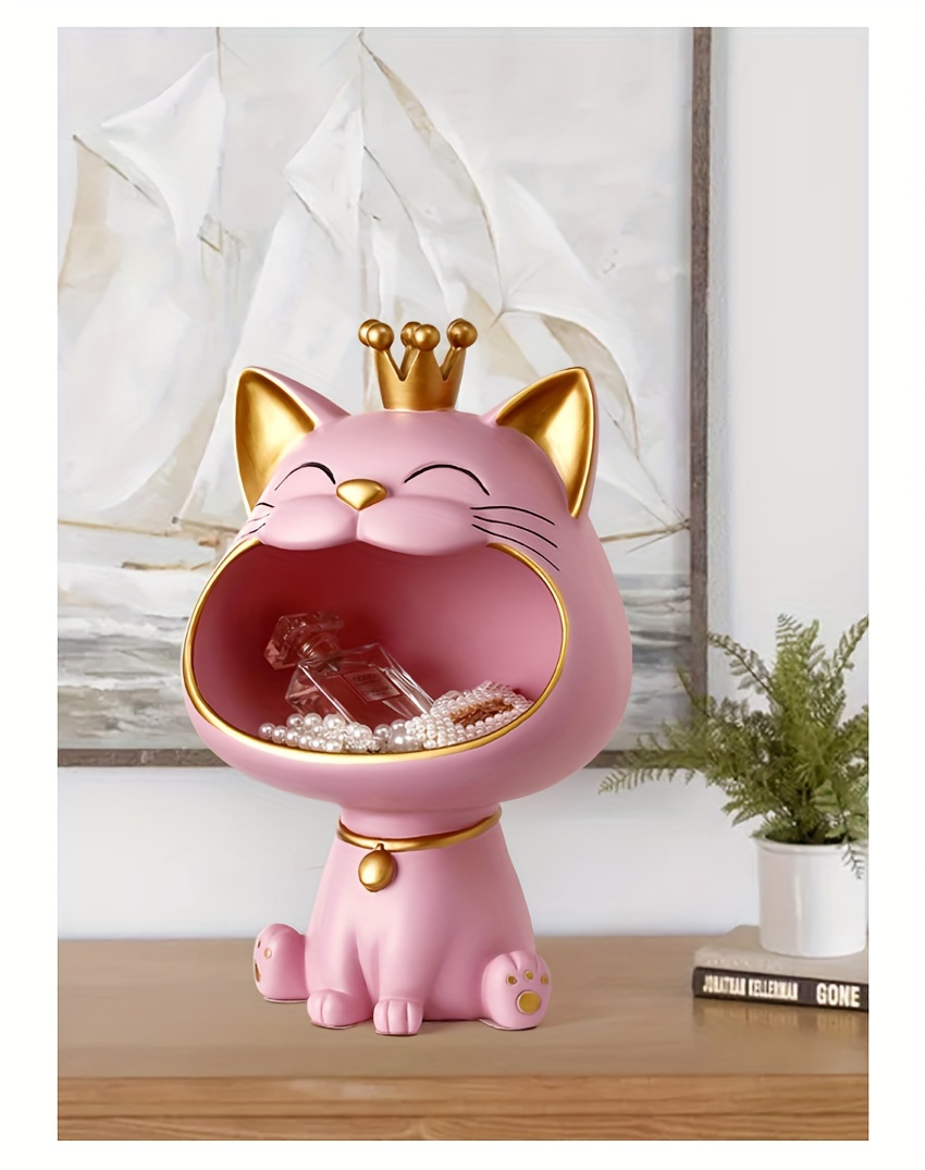 Sculture per la casa Design statua di gatto decorazione di Anime scultura  arte moderna accessori per la decorazione della tavola gatto fortunato  soggiorno