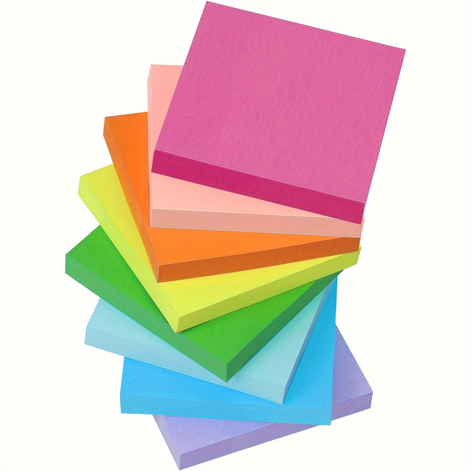 8 Pads Lined Sticky Notes 3x3 Sticky Notes with Lines Self-Stick Note Pads  8