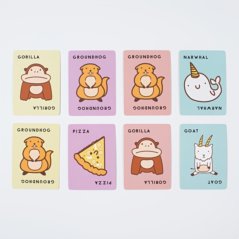 Taco Cat Goat Cheese Pizza Card Game - Fun Party Gathering Game