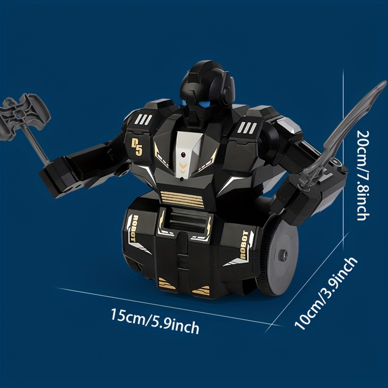 Intelligent Combat Fighting Robot Remote Control Programmable Toys Gift for  Kids