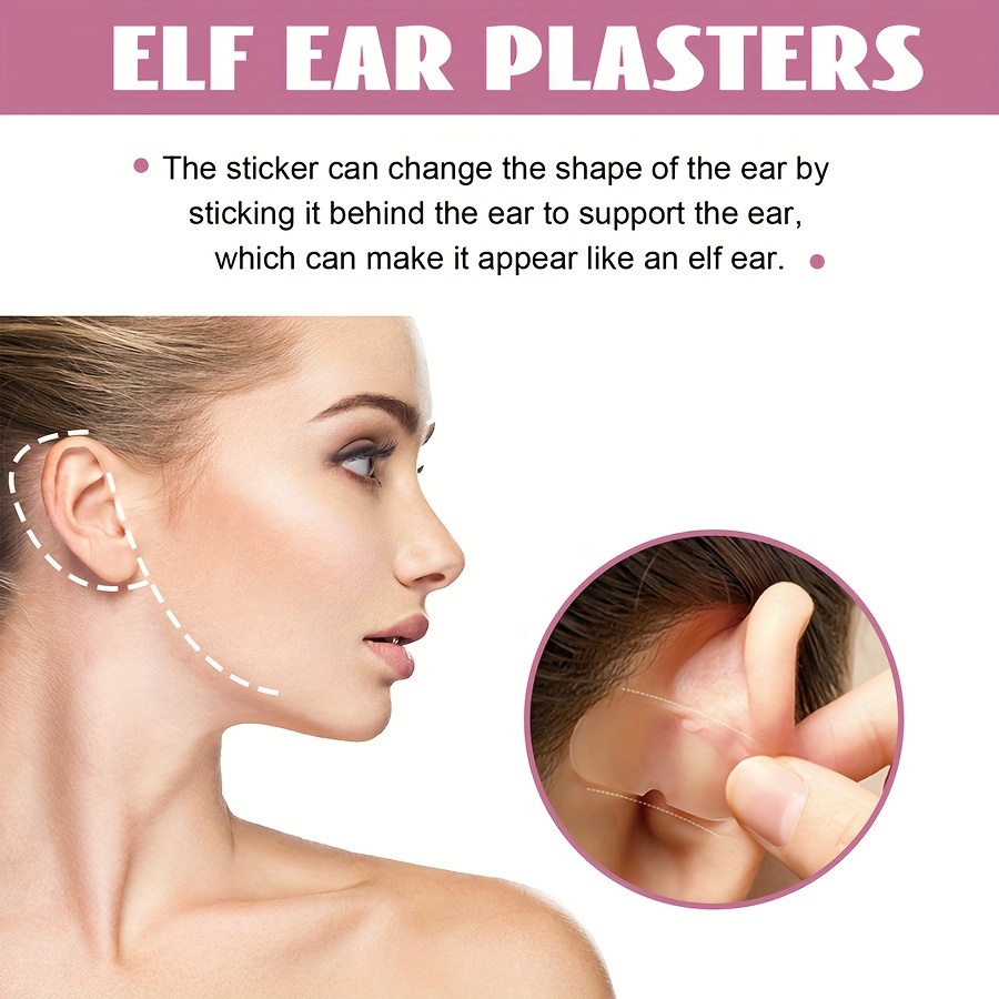 Elf Ear Tape Face Ear Windproof Ear Shape - Temu Republic of Korea