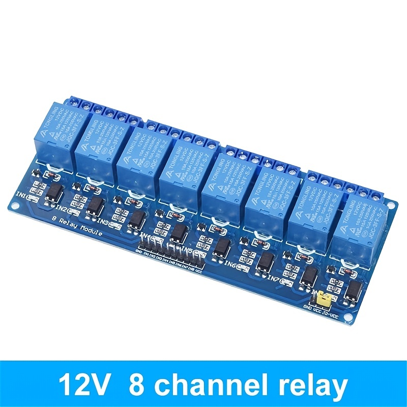 12v 1 2 4 6 8 Channel Relay Module With Optocoupler Relay Output 1 2 4 6 8  Way Relay Module For Arduino In Stock, Save More With Clearance Deals