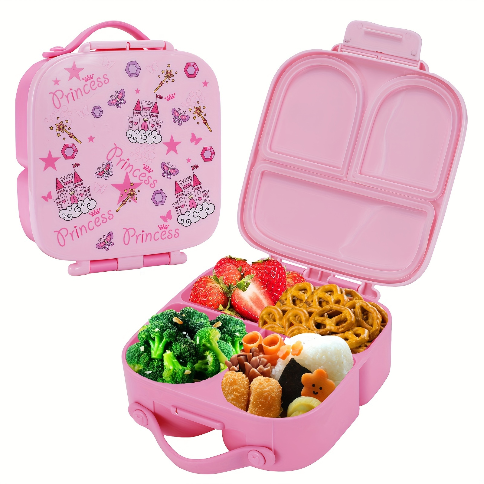 Fiambrera/loncheras Niños Sopa 8 Oz, Contenedores Almuerzo Prueba Fugas,  Caja Bento 4 Compartimentos, Tarro Comida Bolsa Almuerzo, Sin Bpa, Regalo  Navidad Halloween - Bebé Maternidad - Temu