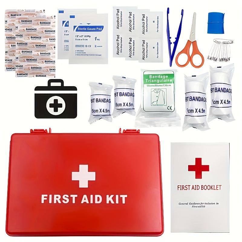 Kit de primeros auxilios de supervivencia, equipo de supervivencia  profesional, herramientas, suministros de primeros auxilios para SOS,  emergencia