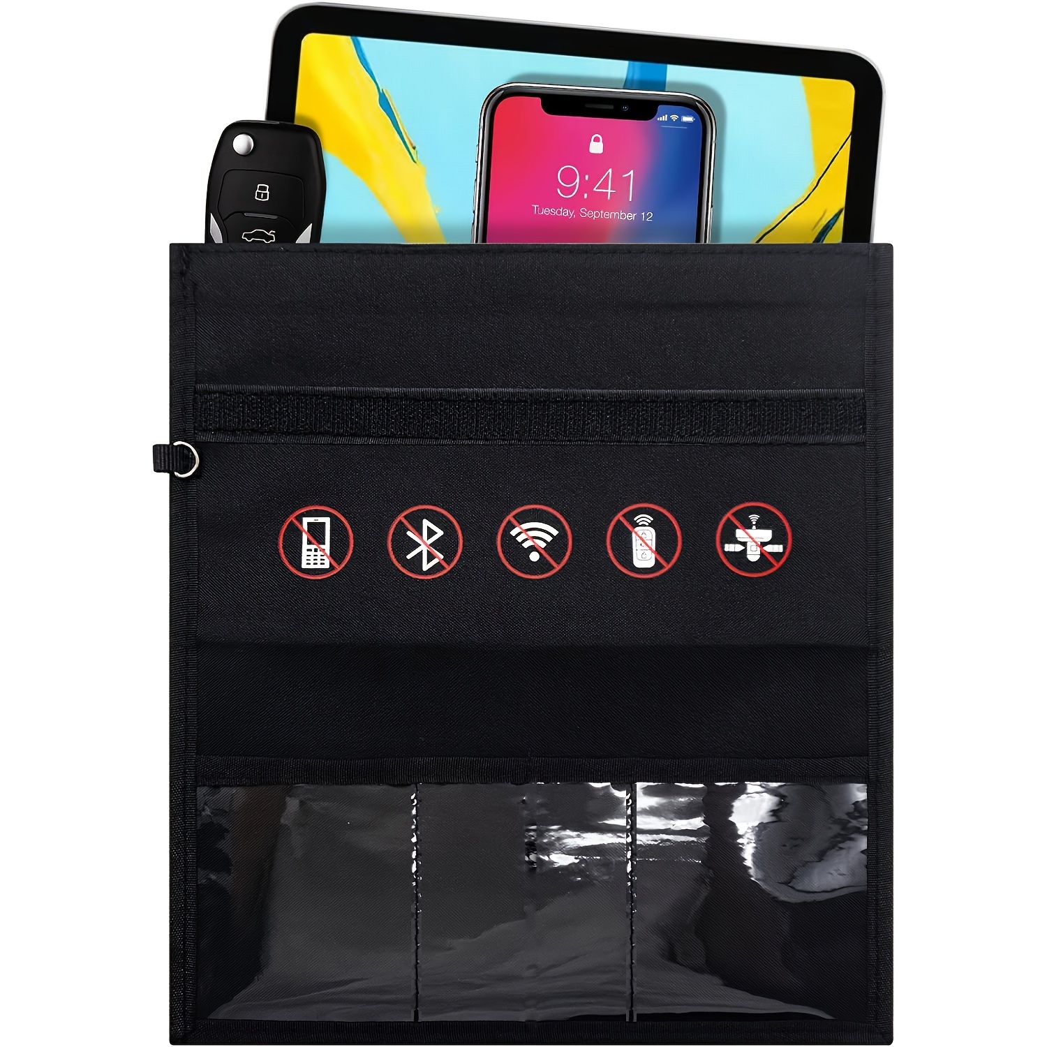 Car Key Fobs Bag Faraday Bags For Phones / Tablets Signal - Temu