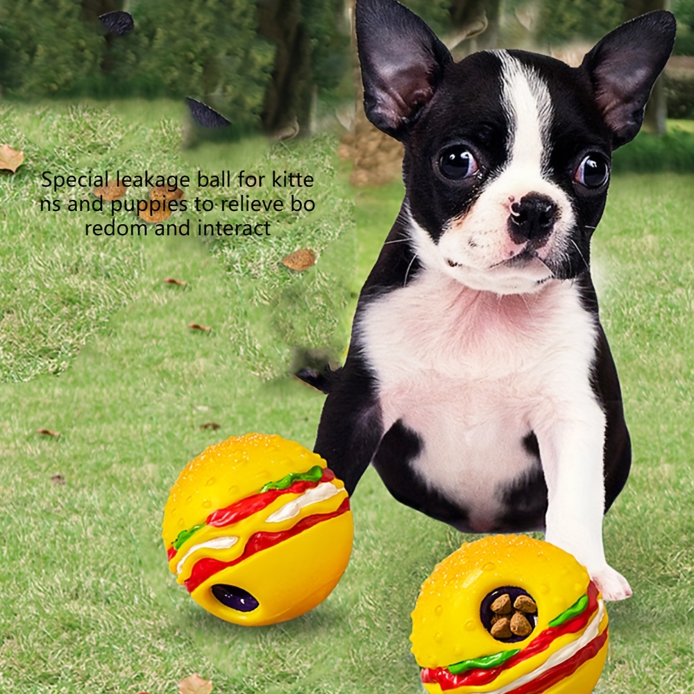 Pet Dogs Hamburger Toy Puppy Toys Dog Chew Toys Food Grade