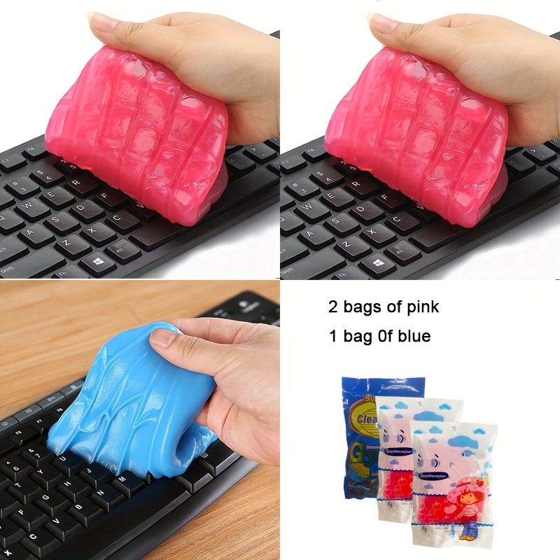 350g Car Cleaning Gel Slime Cleaner Auto Vent Magic Dust Remover Glue  Keyboard Dust Cleaner Automotive Interior Cleaning Tools