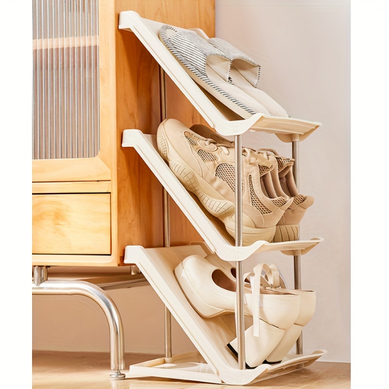 Zapatero de 7 niveles con cajón, estante grande de madera para zapatos,  organizador de almacenamiento para entrada, pasillo, estante de zapatos  (color