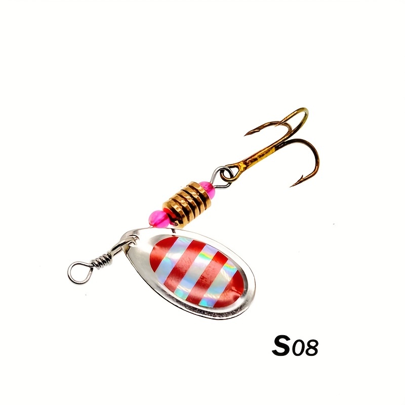 High quality Spinner Fishing Lures Treble Hooks Carp Fishing - Temu