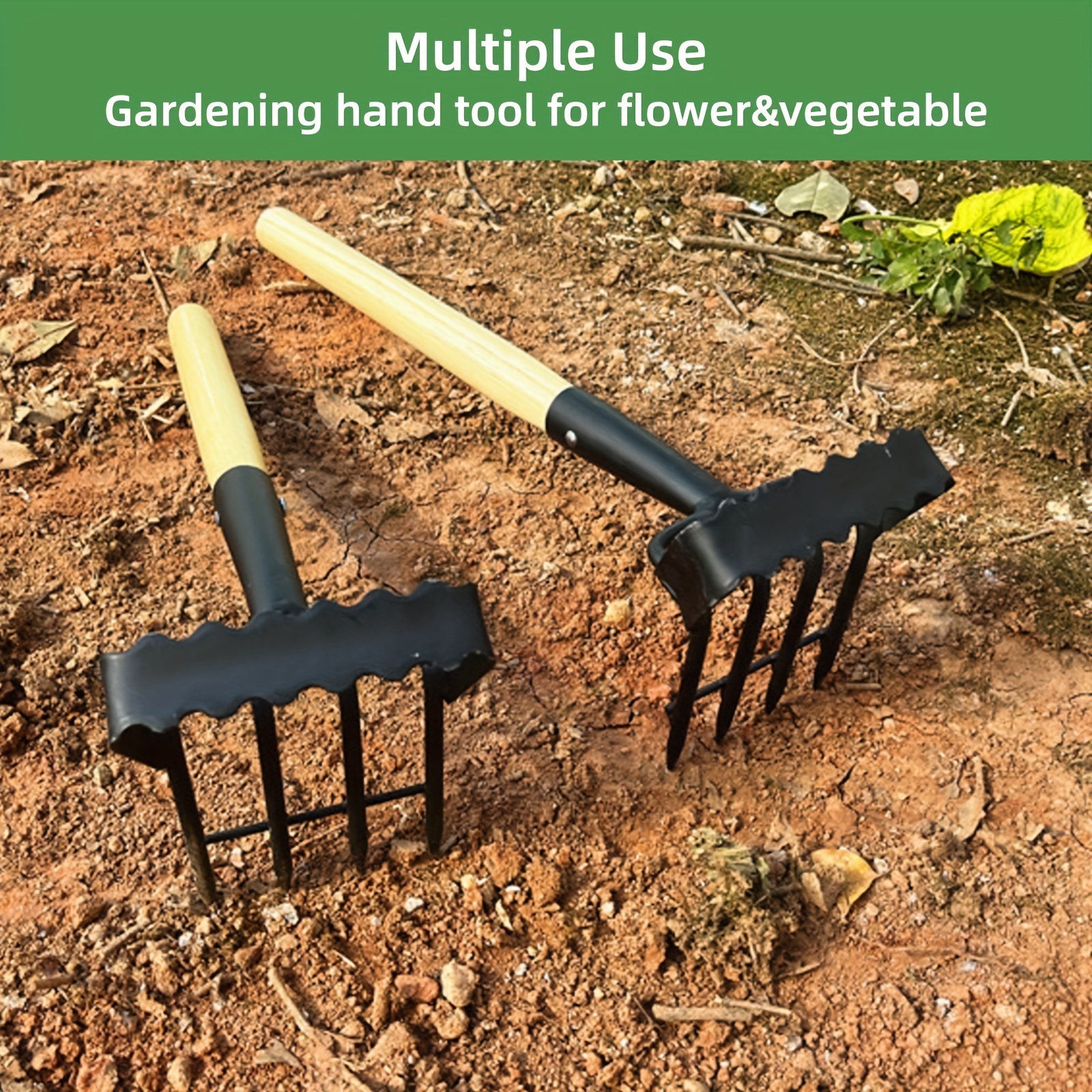 1pc, Zappa Da Giardino In Acciaio Al Manganese Con Manico In Legno, Set Di  Attrezzi Da Giardino Per La Piantagione Di Fiori E Verdure, Attrezzi Da  Giardino - Temu Italy