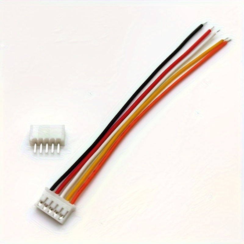 10 Sets SH 1.0mm JST 1.25mm ZH 1.5mm PH 2.0 XH 2.54mm 2Pin/3/4/5/6/7/8/10P  Male & Female Plug Connector With 300mm Length Wire