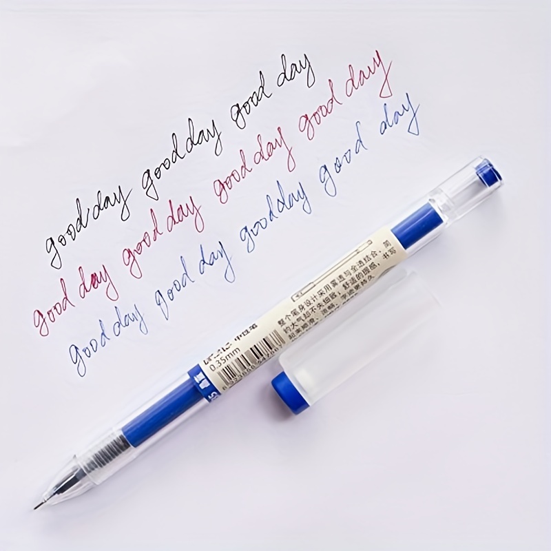 Gel Ink Pen Extra Fine Point Pens Ballpoint Pen Liquid Ink - Temu