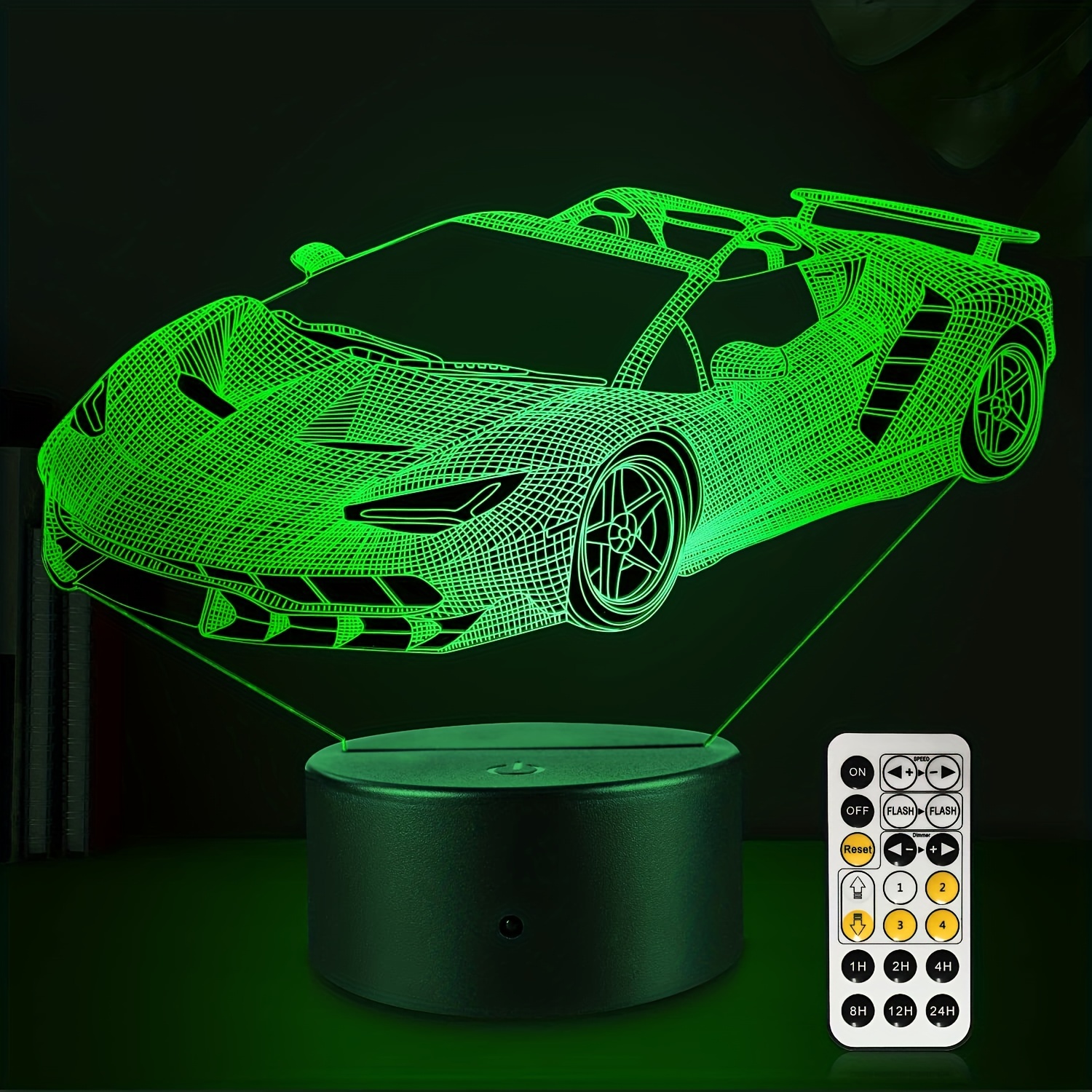 Sprint Car 3D Led Lamp
