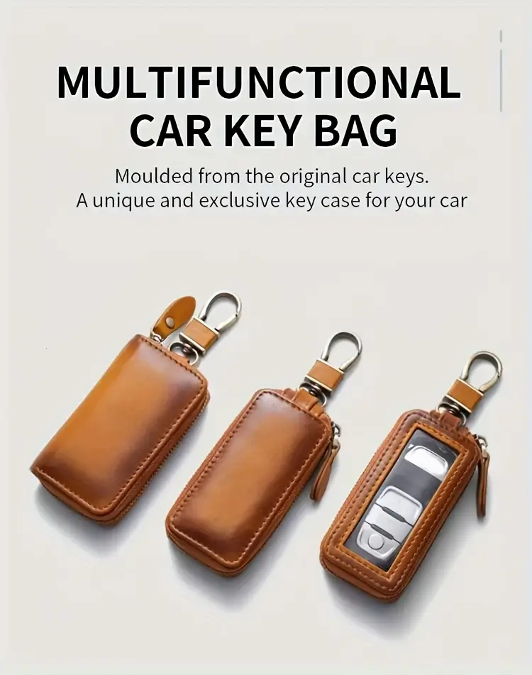 Schlüsseltasche Echtem Leder, Autoschlüssel-schutzhülle - Taschen