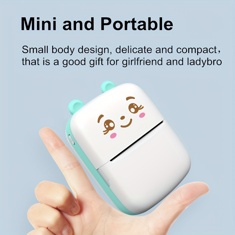 Generic Mini imprimante Portable autocollants thermiques papier sans encre  Bluetooth sans fil à prix pas cher