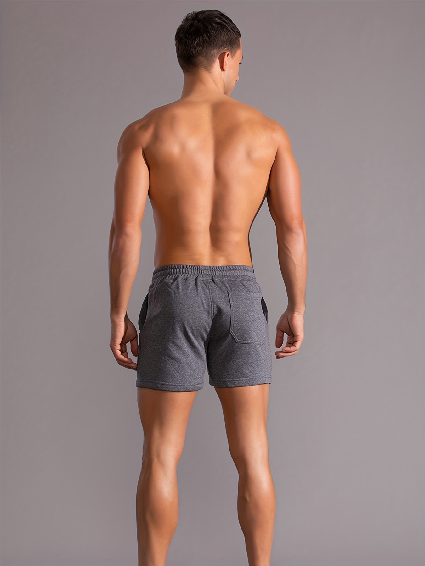 Men's Cotton Sports Shorts Quick Dry Casual Shorts Pants - Temu