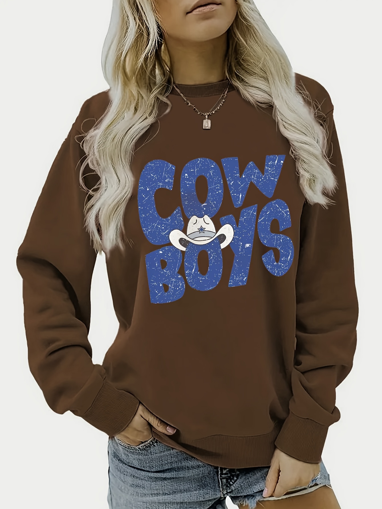 Dallas Cowboys Embroidered Sweatshirt 