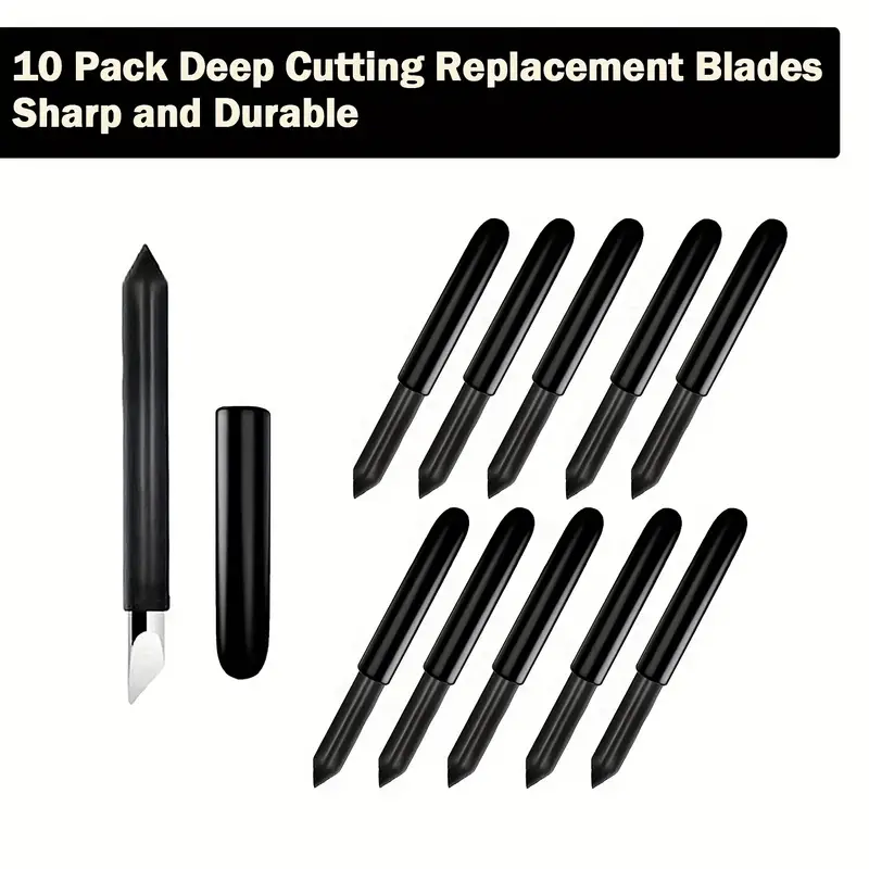 Replacement Deep Point Cutting Blades Compatible With Cricut Maker/maker 3  Cutting Machines, Replacement Cutting Blades Compatible With Explore  Air/air 2/explore Air 3, Cut Thicker Materials (deep Point Blade) - Temu  Malaysia