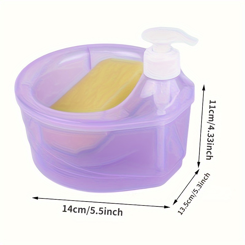 3 In 1 Kitchen Soap Dispenser Liquid Soap Pump Container With